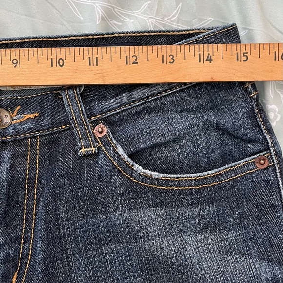 Indigo Palms Women's Newport Palms Denim Jeans, Straight Leg; Size 6R 28 Waist - Picture 8 of 10